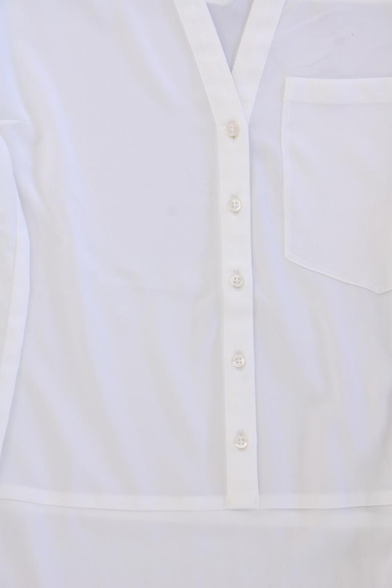 Set Langarmbluse Gr. 36 weiß aus Polyester