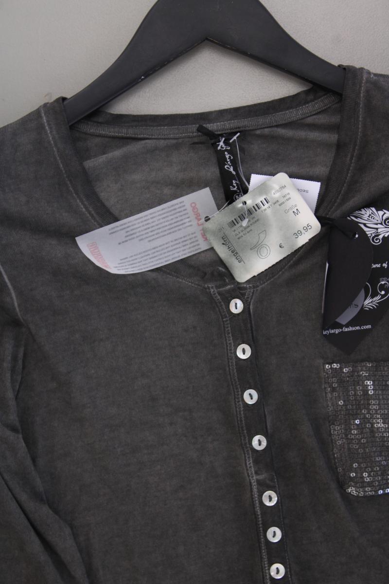Key Largo Slim Shirt Gr. M neu mit Etikett Neupreis: 39,95€! 3/4 Ärmel grau