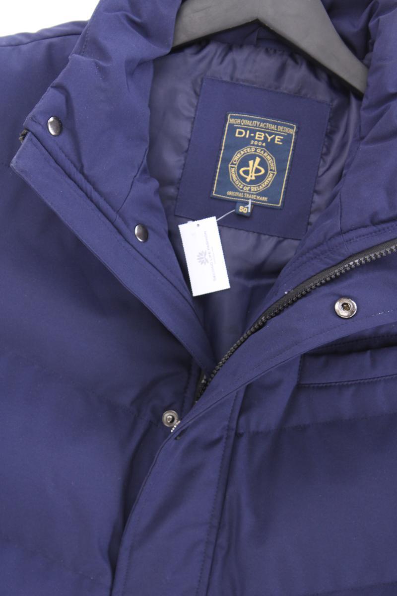 Di-Bye Weste für Herren Gr. 50 blau aus Polyester