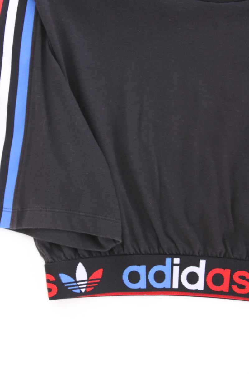 Adidas Cropped Shirt Gr. S Kurzarm schwarz