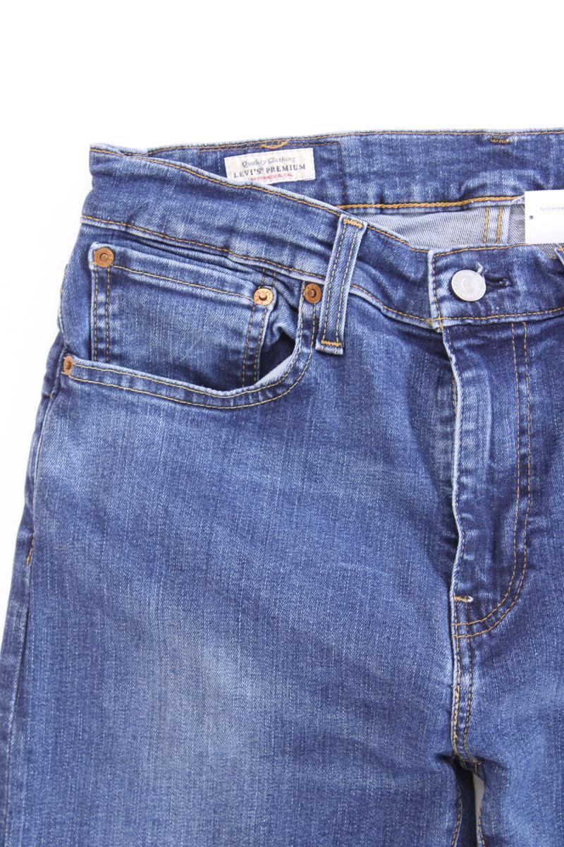 Levi's Straight Jeans für Herren Gr. W31/L34 blau aus Baumwolle