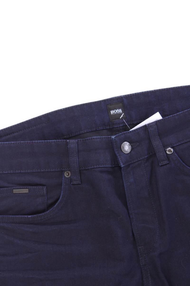 BOSS by Hugo Boss Hose für Herren Gr. W32/L34 blau aus Baumwolle