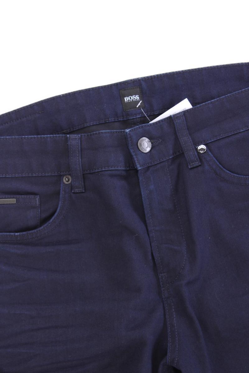 BOSS by Hugo Boss Hose für Herren Gr. W32/L34 blau aus Baumwolle