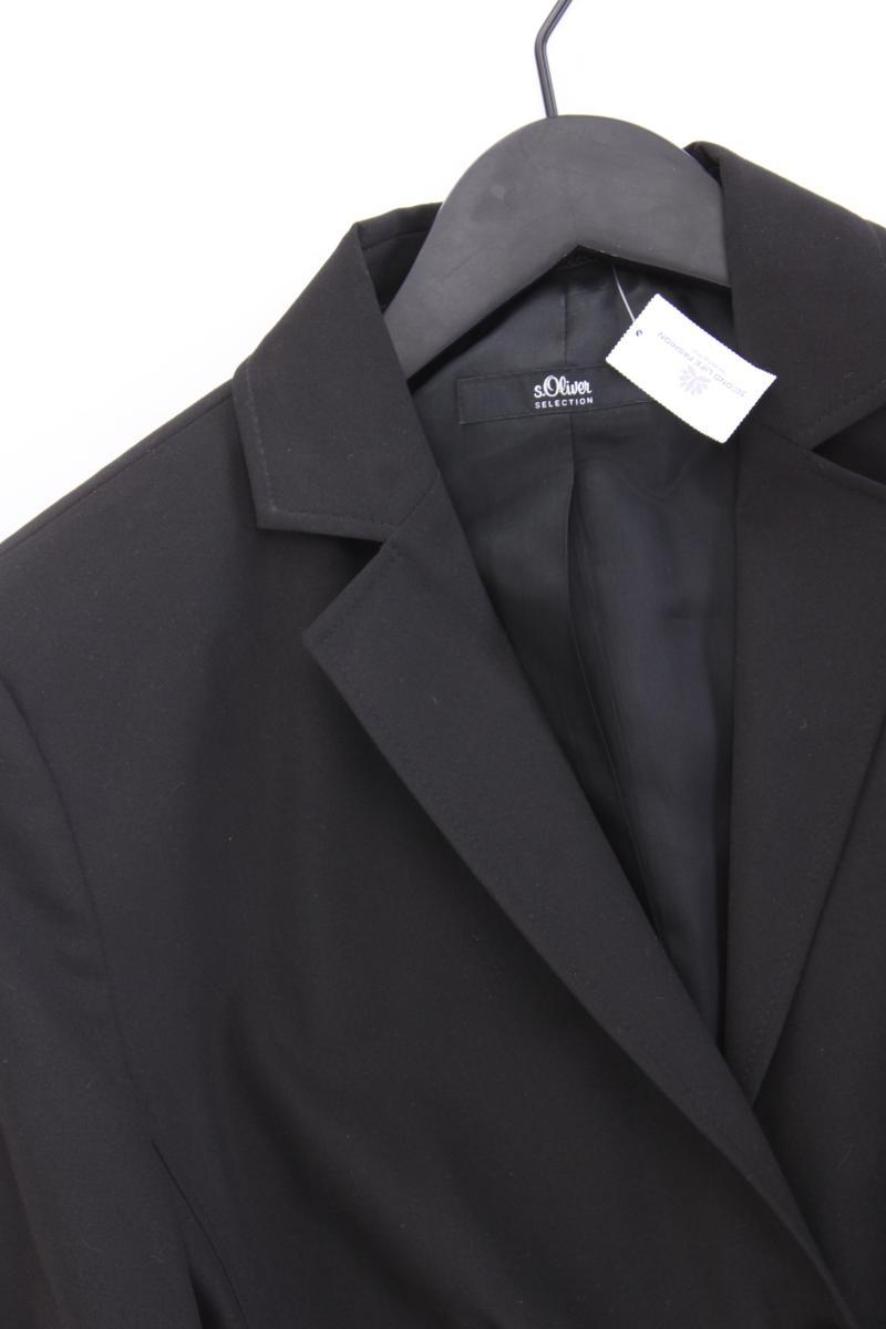 s.Oliver Selection Classic Blazer Gr. 40 schwarz aus Polyester