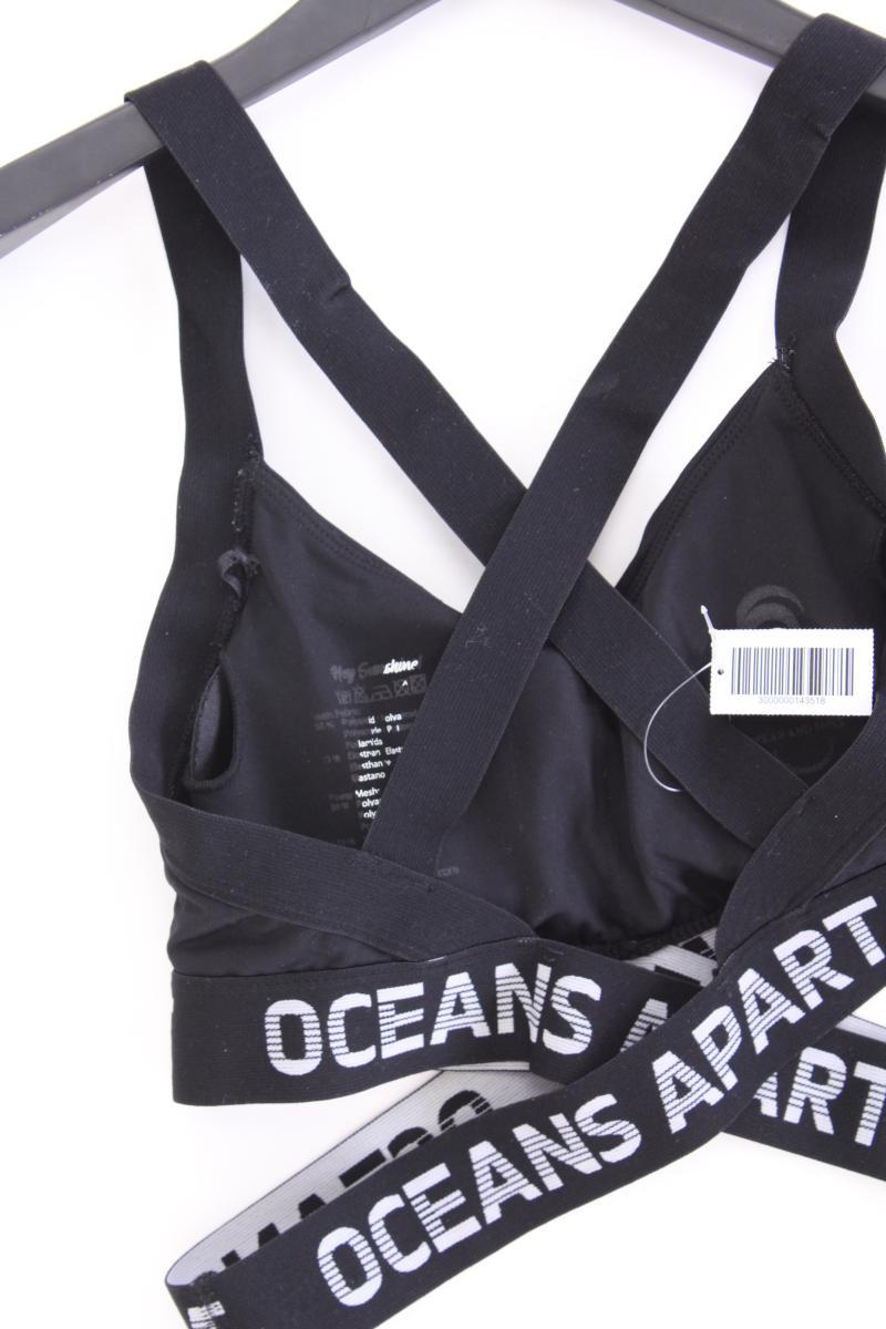 OCEAN SPORTSWEAR Sporttop Gr. S schwarz aus Polyamid