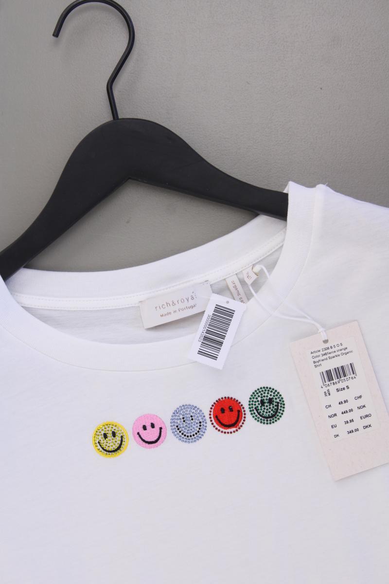 Rich&Royal T-Shirt Gr. S neu mit Etikett Neupreis: 39,95€! Kurzarm weiß