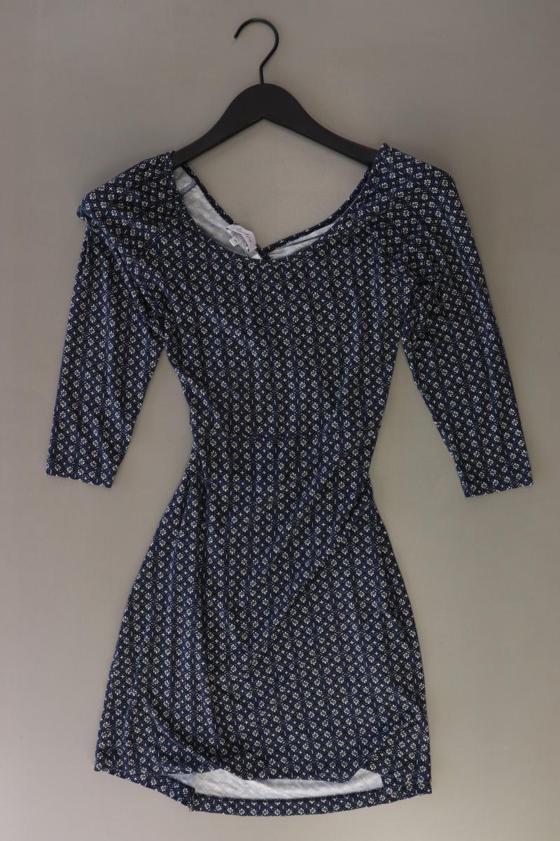 Aniston Jerseykleid Gr. 36 3/4 Ärmel blau aus Viskose