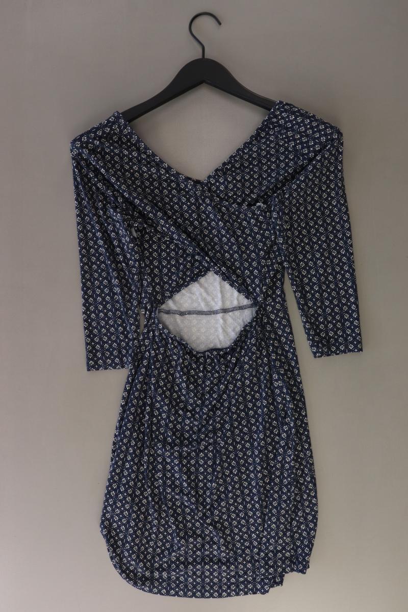 Aniston Jerseykleid Gr. 36 3/4 Ärmel blau aus Viskose