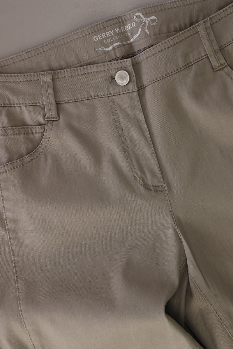 Gerry Weber Five-Pocket-Hose Gr. 42 olivgrün aus Lyocell