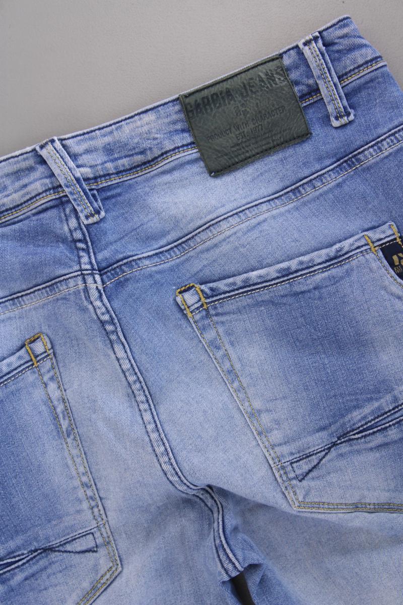 Garcia Jeans Straight Jeans für Herren Gr. M blau
