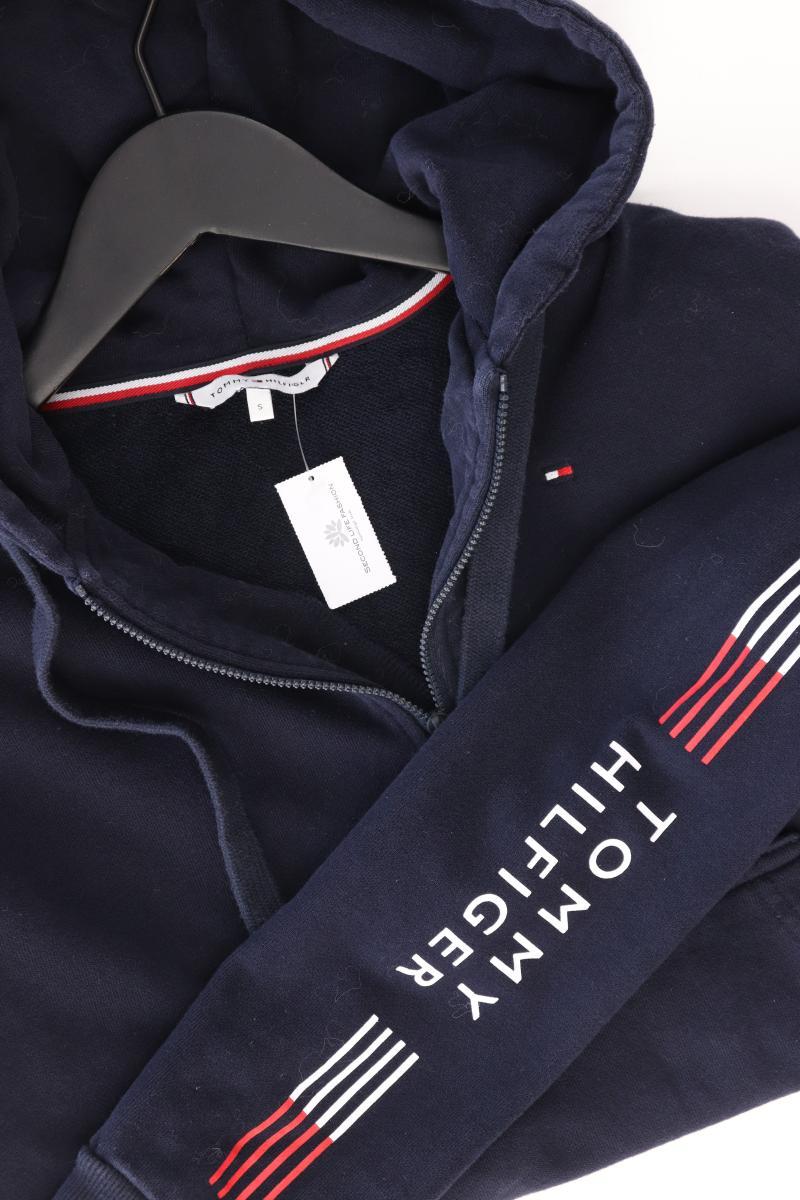 Tommy Hilfiger Hoodie Gr. S blau aus Baumwolle