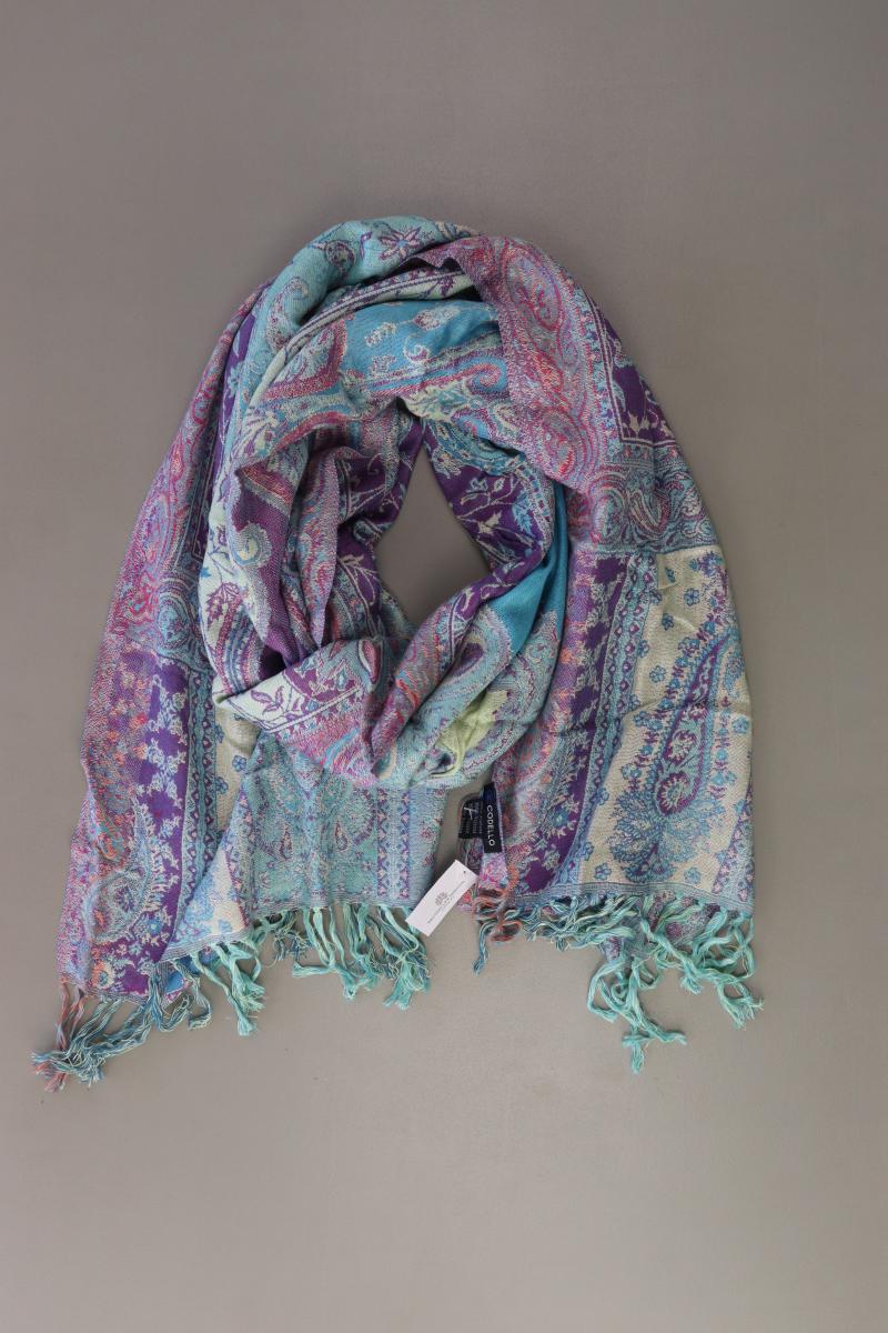 Codello Tuch mit Paisleymuster blau aus Viskose