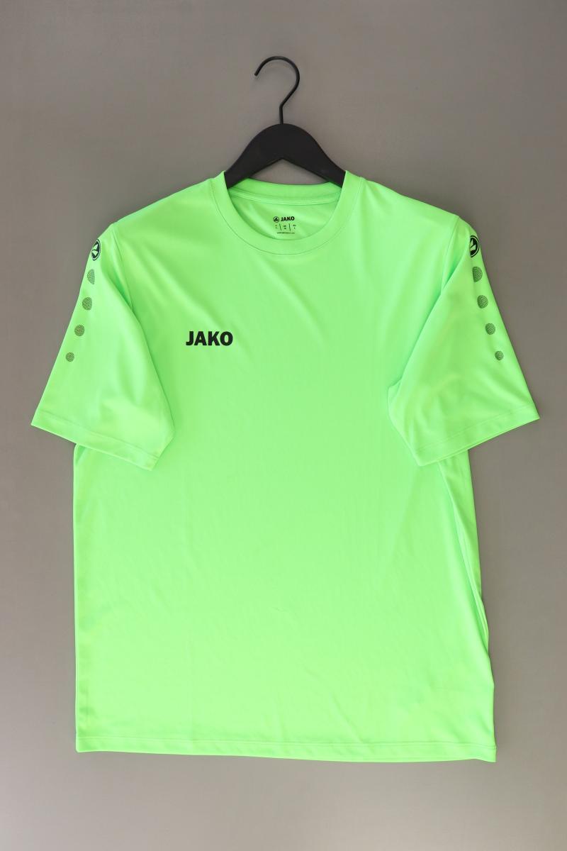 Jako Sportshirt Gr. L Kurzarm grün aus Polyester