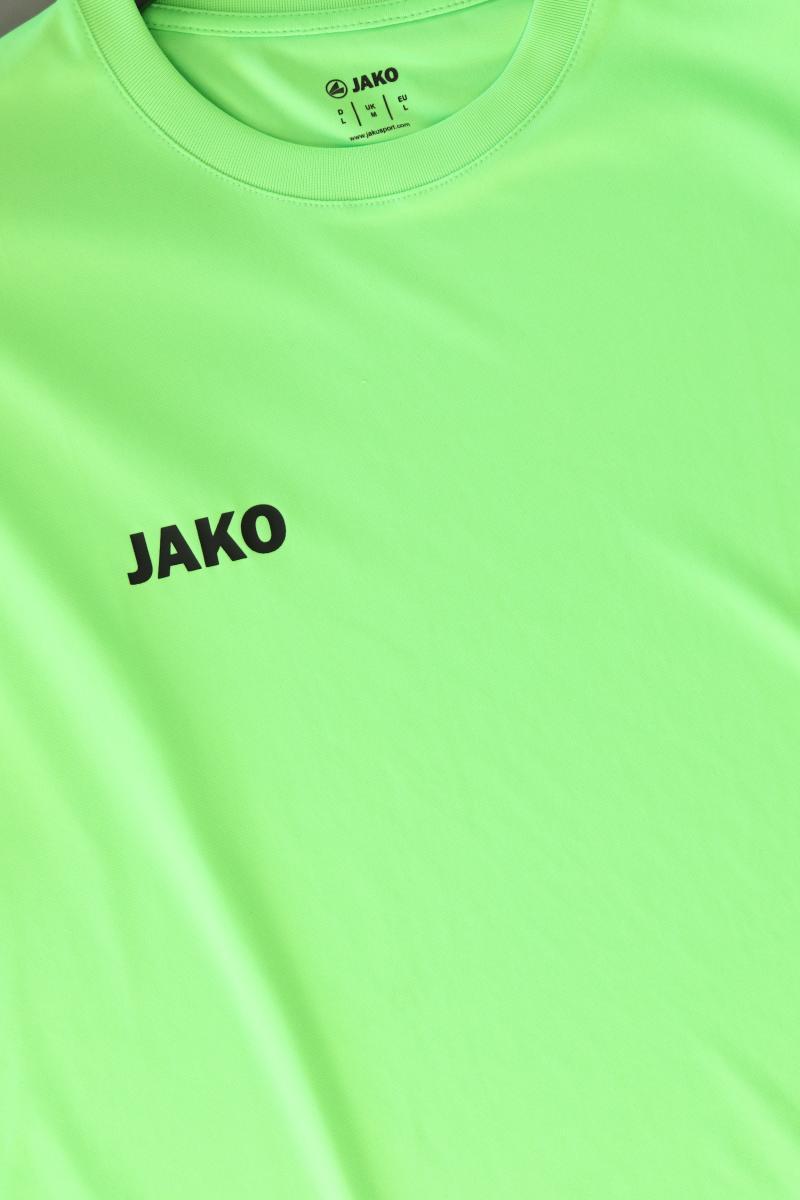 Jako Sportshirt Gr. L Kurzarm grün aus Polyester