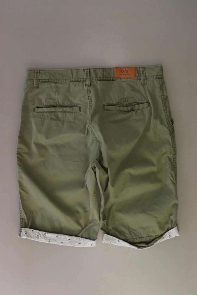 QS by s.Oliver Shorts für Herren Gr. W30 olivgrün aus Baumwolle