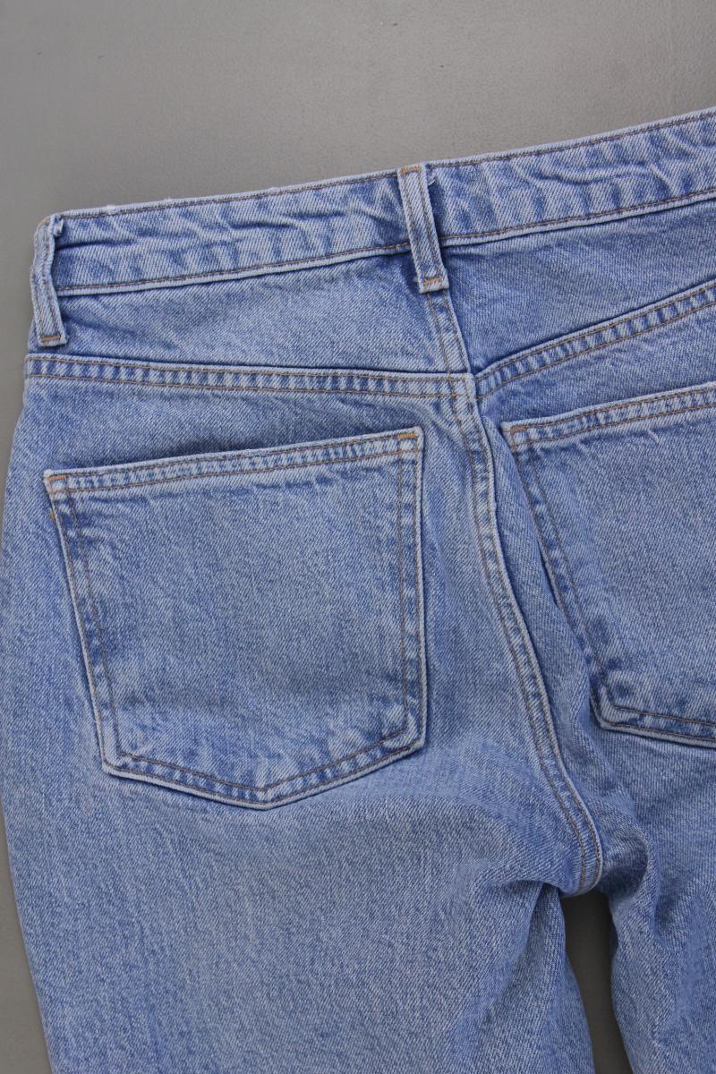 Zara Mom Jeans Gr. 34 blau