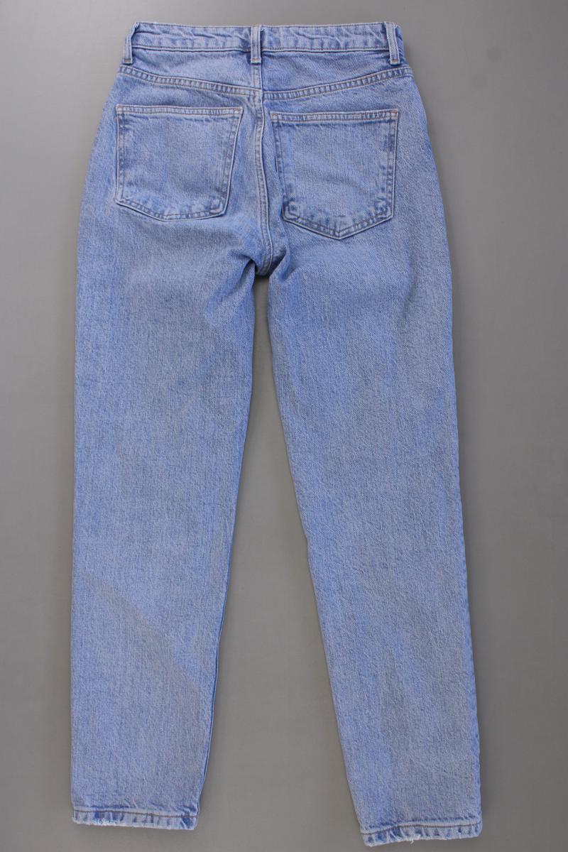Zara Mom Jeans Gr. 34 blau