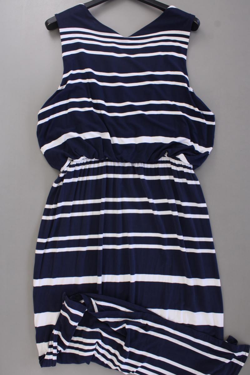 Street One Maxikleid Gr. 46 gestreift Ärmellos blau