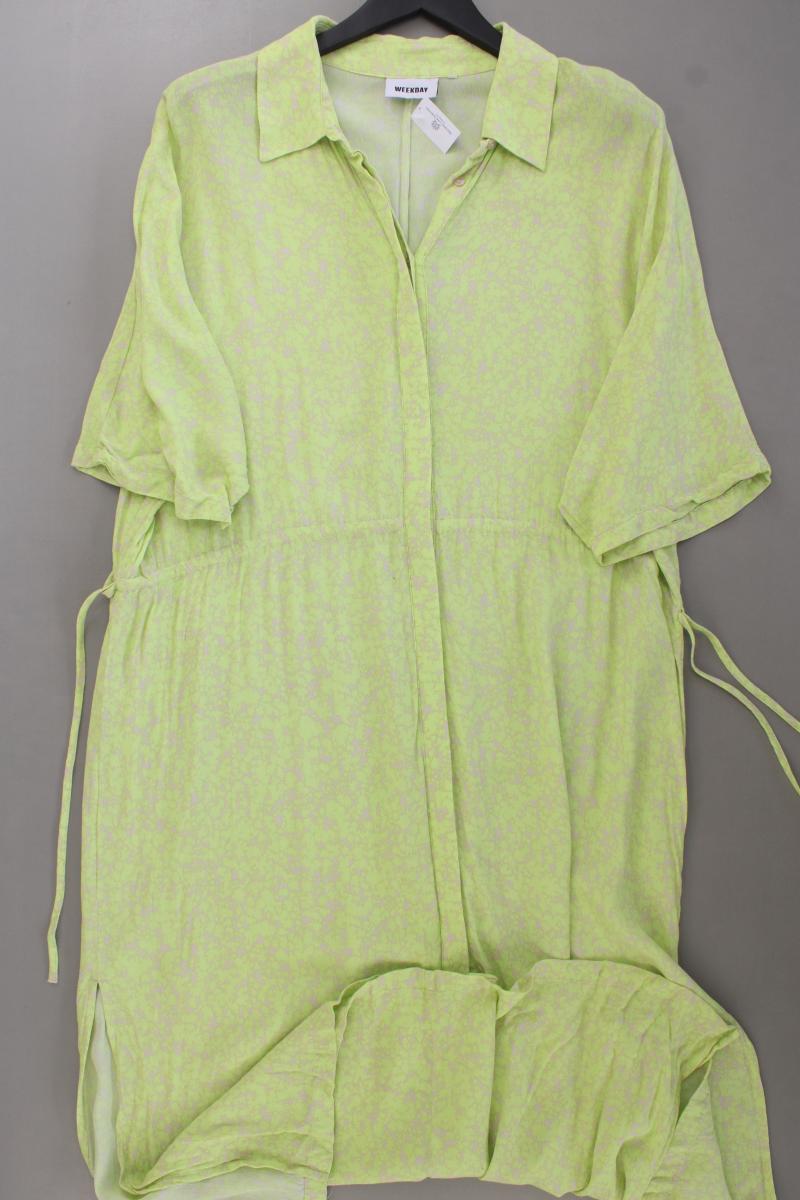 Weekday Maxikleid Gr. 48 3/4 Ärmel grün