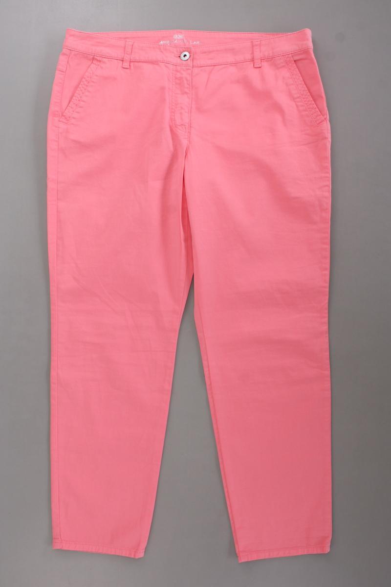 Gerry Weber Chinohose Gr. 44 neuwertig pink aus Baumwolle