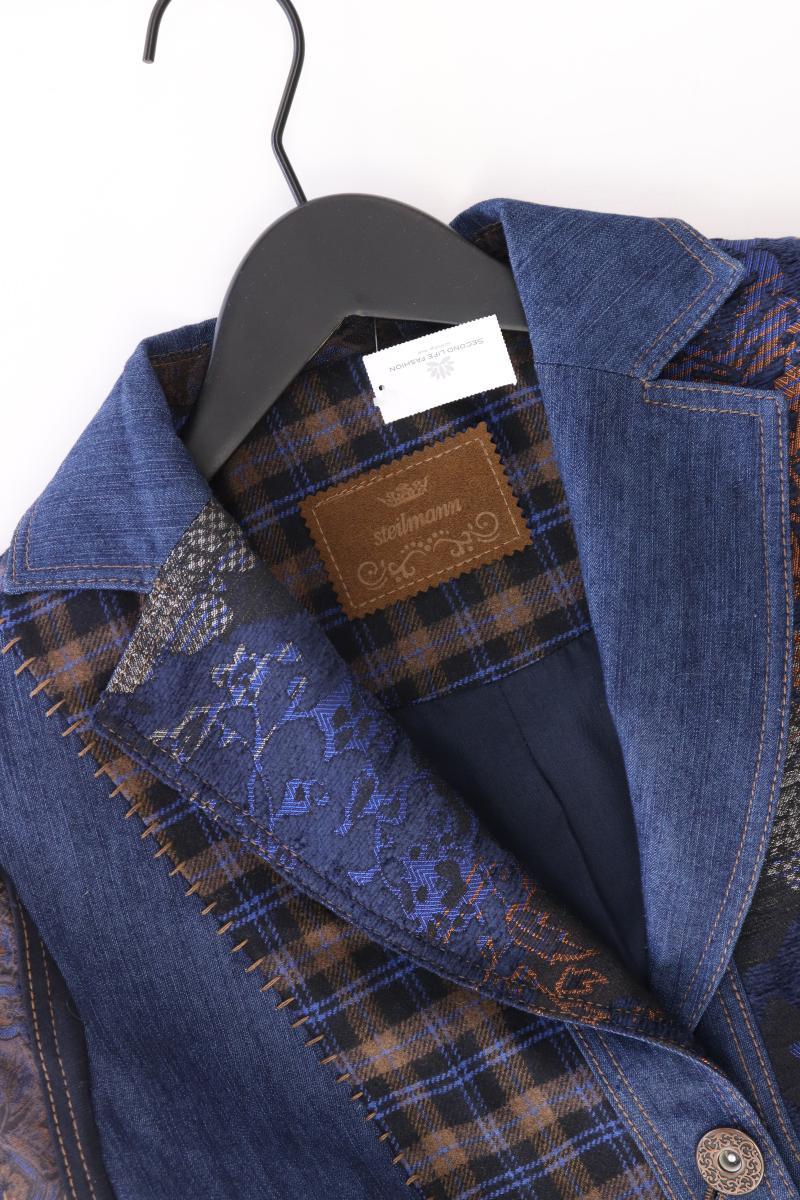 Steilmann Regular Blazer Gr. 38 blau aus Baumwolle