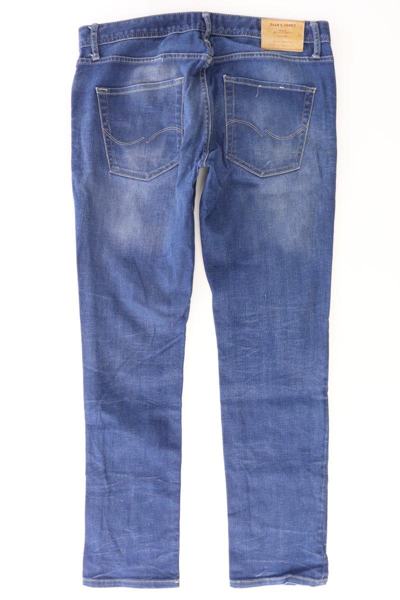 Jack & Jones Straight Jeans für Herren Gr. W34/L32 Modell Tim blau aus Baumwolle