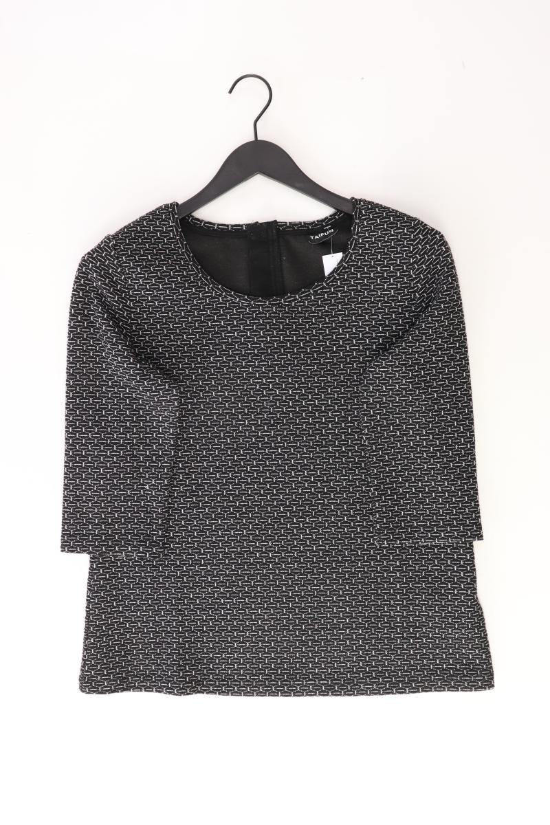 Taifun Feinstrickpullover Gr. 40 schwarz aus Polyester