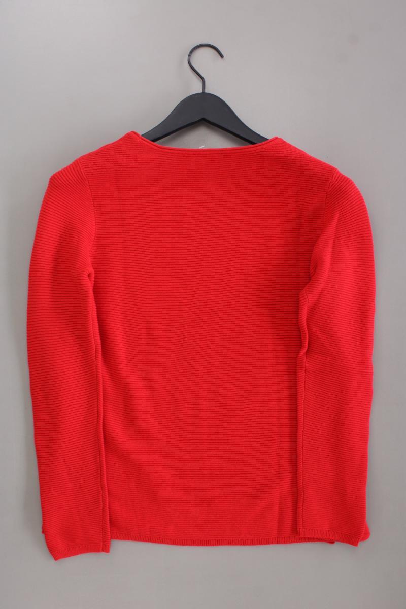 Tom Tailor Feinstrickpullover Gr. M neuwertig rot aus Baumwolle