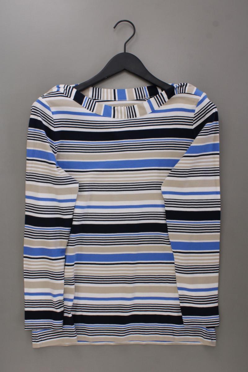 Steilmann Ringelshirt Gr. 40/42 gestreift Langarm mehrfarbig aus Baumwolle