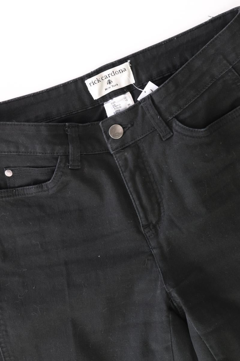 rick cardona Five-Pocket-Hose Gr. 38 schwarz aus Baumwolle