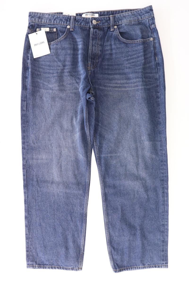 ONLY & SONS Straight Jeans für Herren Gr. W38/L32 neu mit Etikett blau