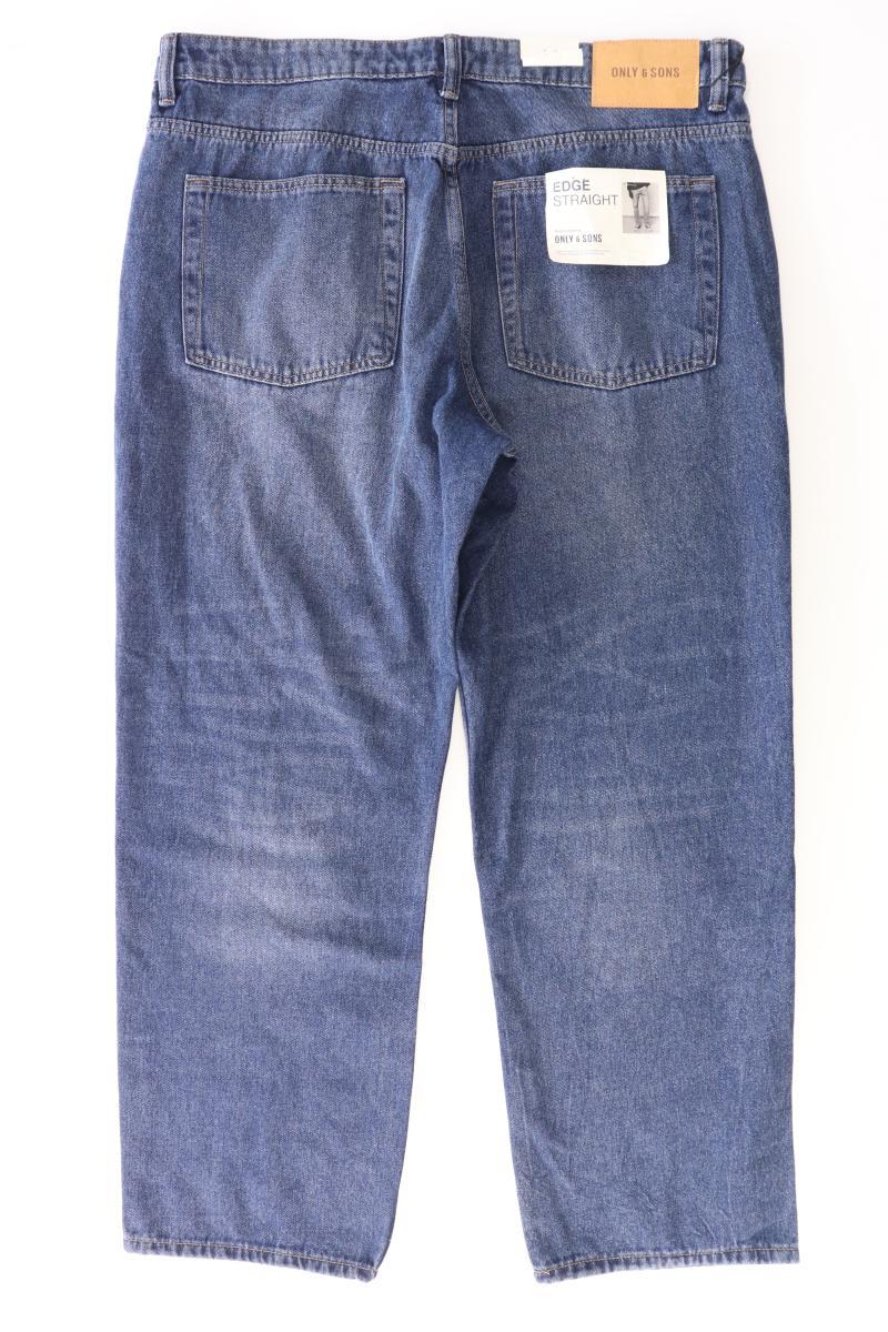 ONLY & SONS Straight Jeans für Herren Gr. W38/L32 neu mit Etikett blau