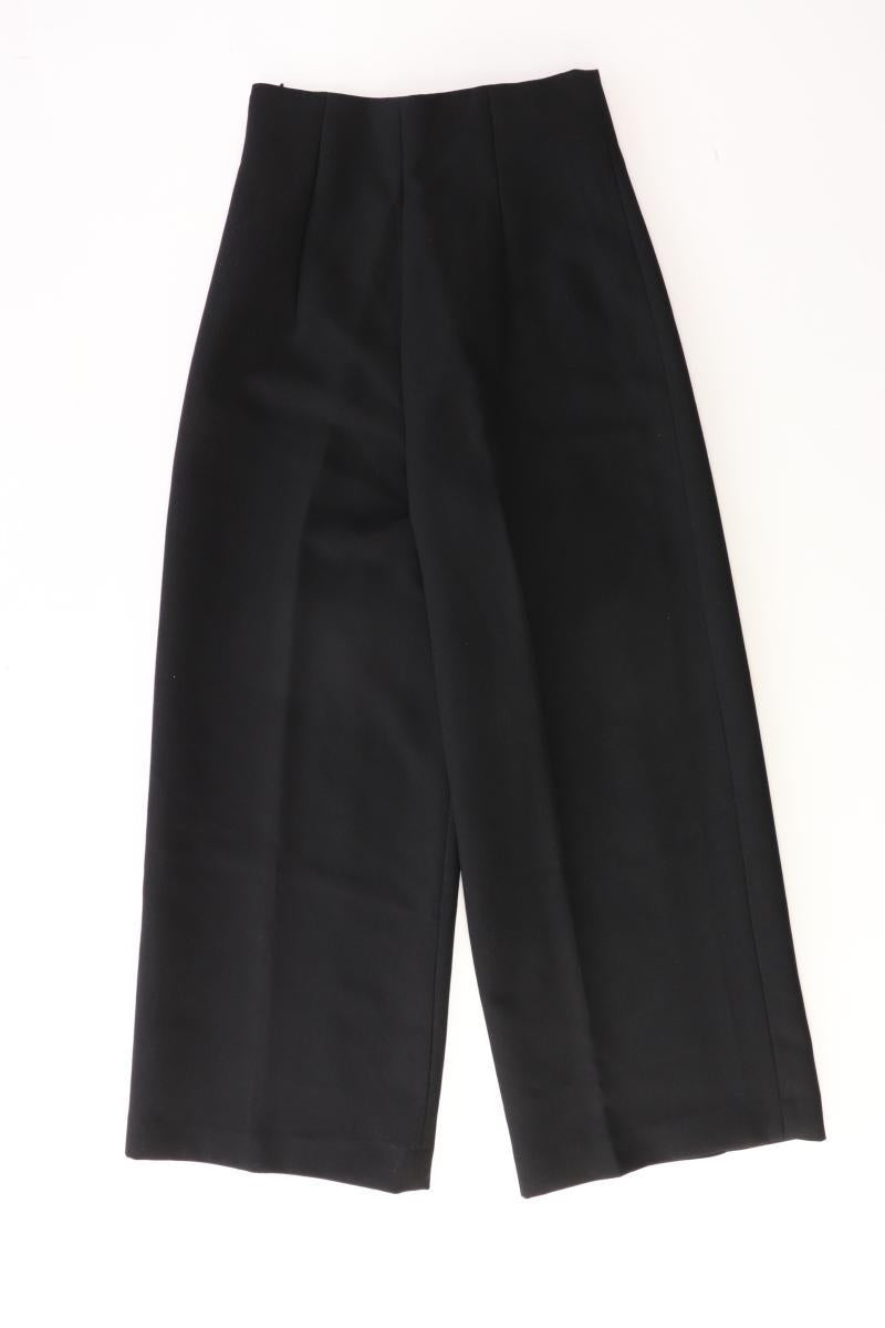 Zara Stoffhose Gr. XS schwarz aus Polyester
