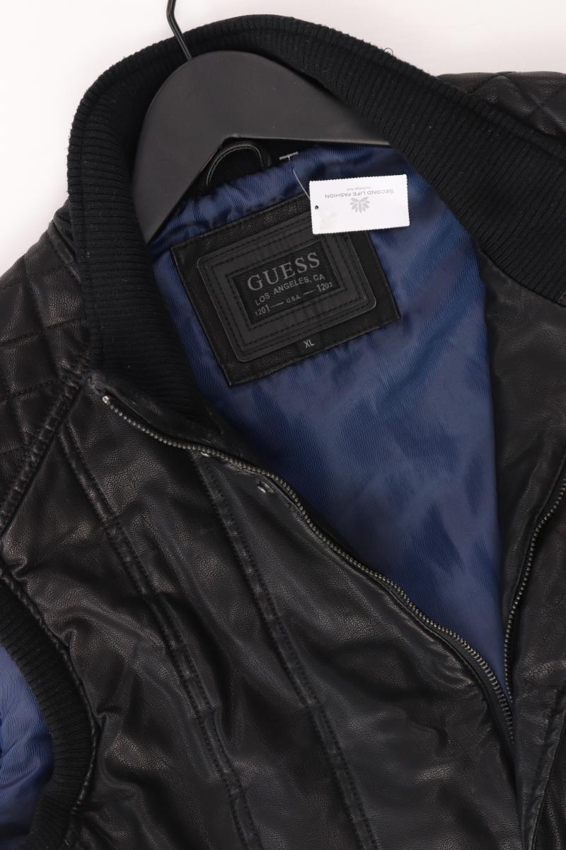Guess Regular Weste für Herren Gr. XL schwarz aus Polyester