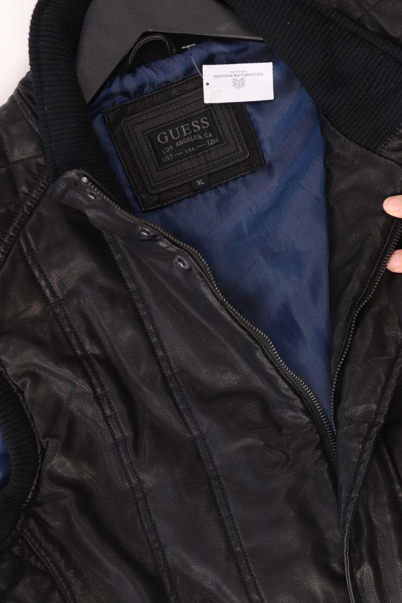 Guess Regular Weste für Herren Gr. XL schwarz aus Polyester