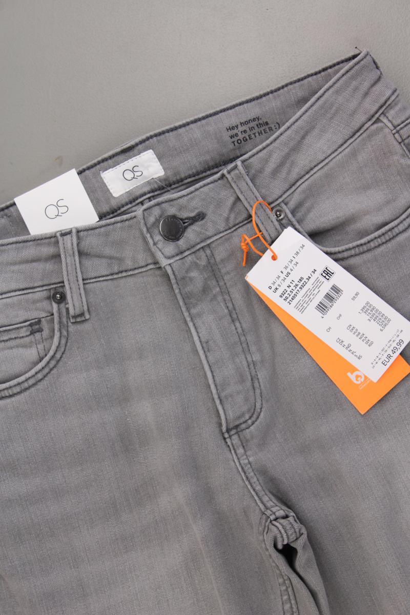 QS by s.Oliver Skinny Jeans Gr. 34/L34 neu mit Etikett Neupreis: 49,99€! grau