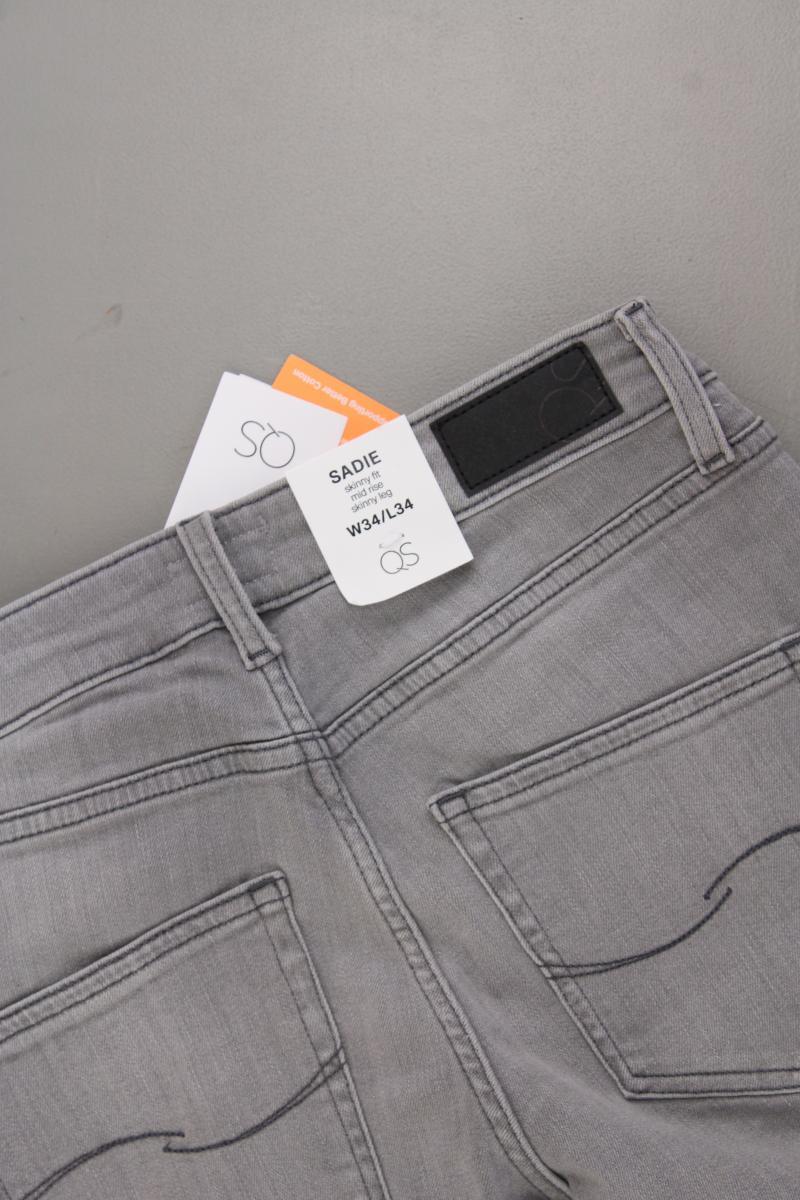 QS by s.Oliver Skinny Jeans Gr. 34/L34 neu mit Etikett Neupreis: 49,99€! grau