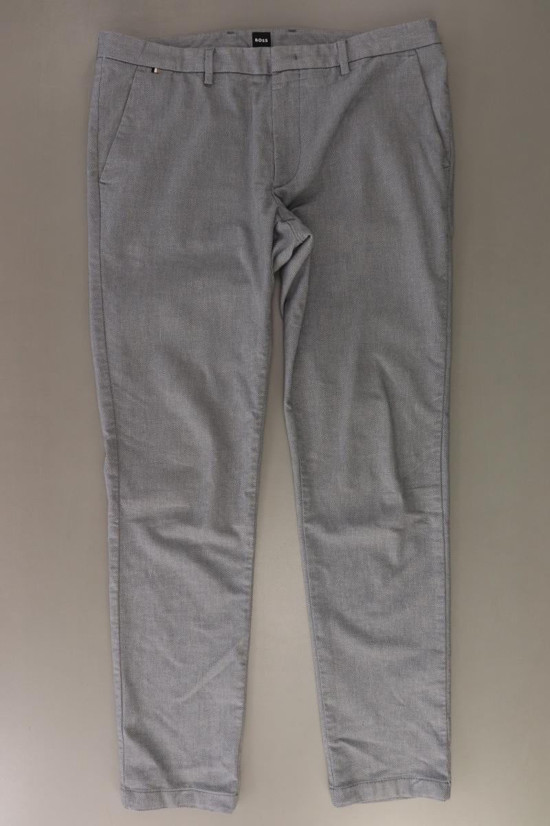 BOSS by Hugo Boss Chinohose für Herren Gr. 52 Modell Kaito blau aus Baumwolle