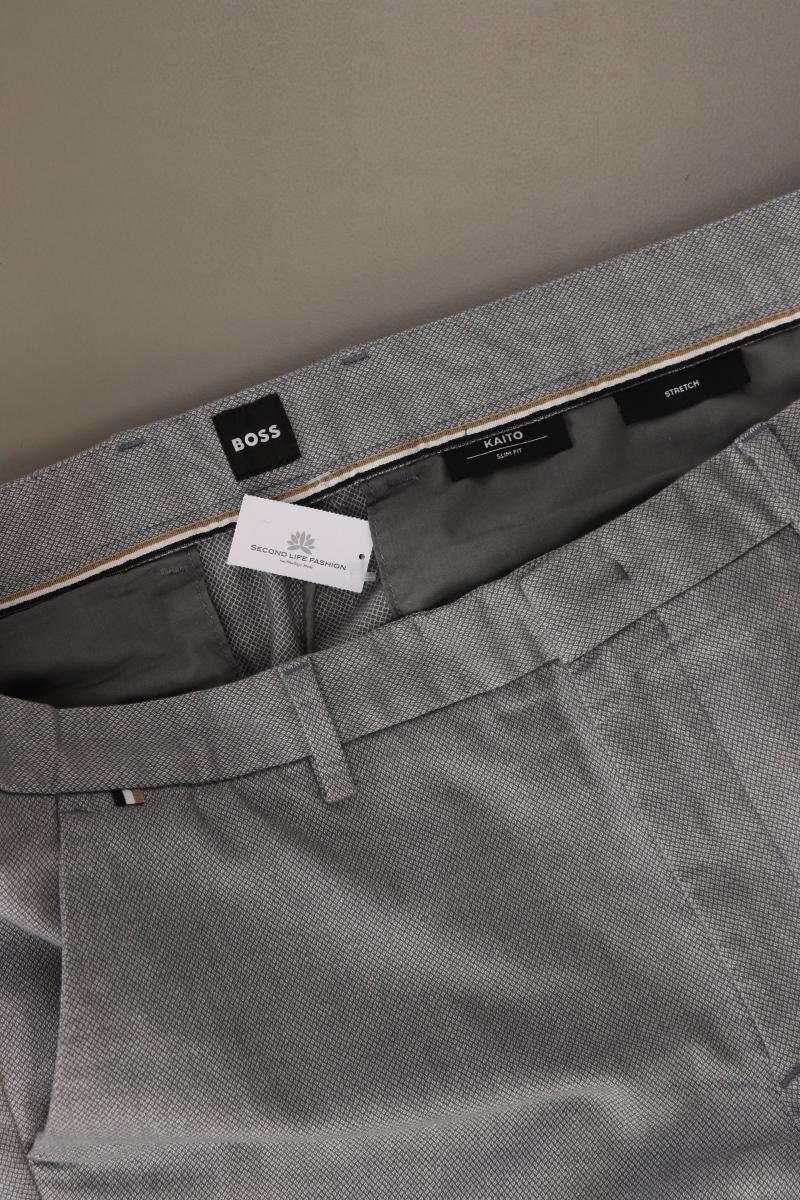 BOSS by Hugo Boss Chinohose für Herren Gr. 52 Modell Kaito blau aus Baumwolle
