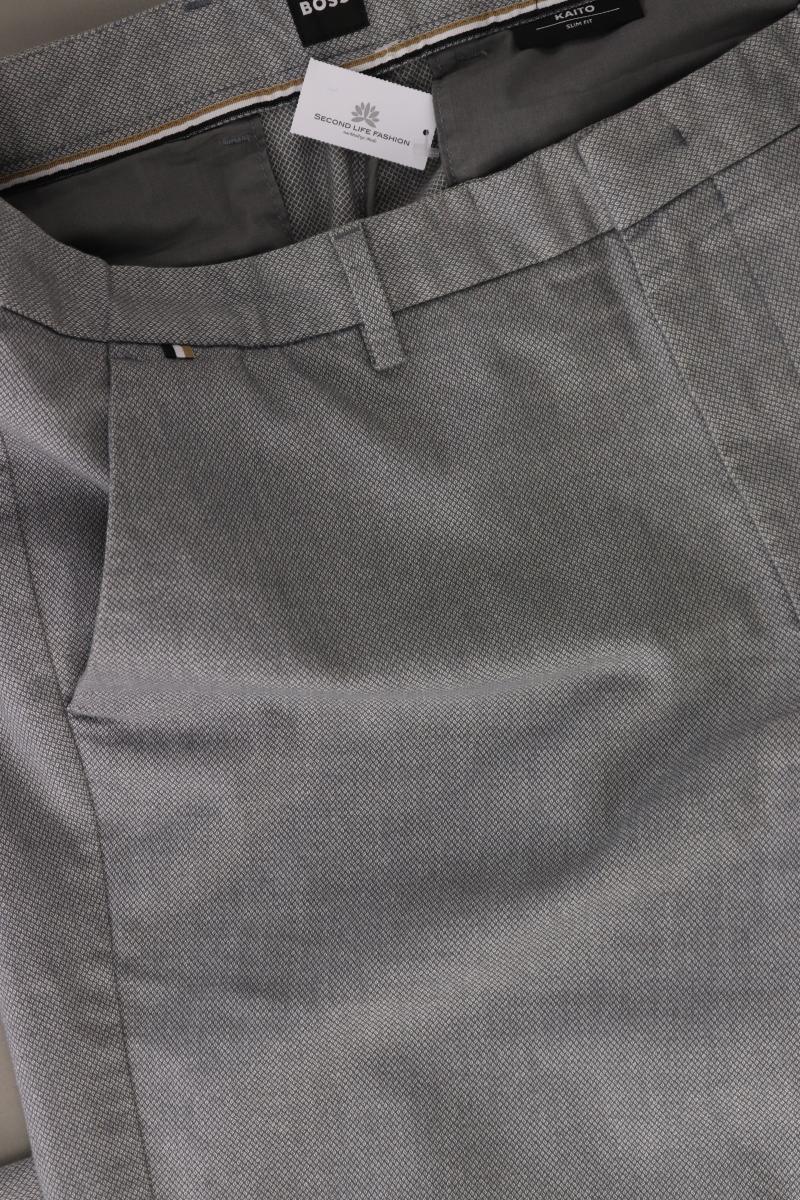 BOSS by Hugo Boss Chinohose für Herren Gr. 52 Modell Kaito blau aus Baumwolle