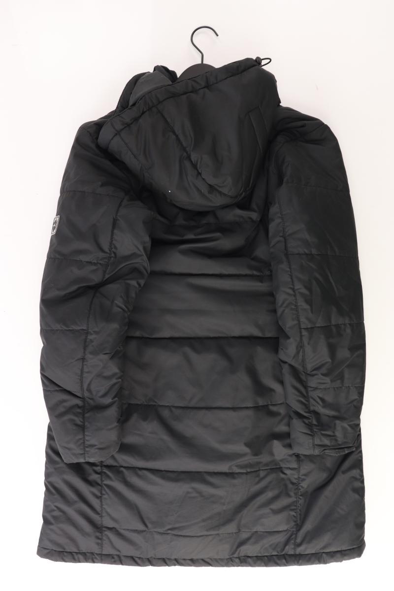 Jack Wolfskin Kapuzenmantel Gr. L schwarz aus Polyester