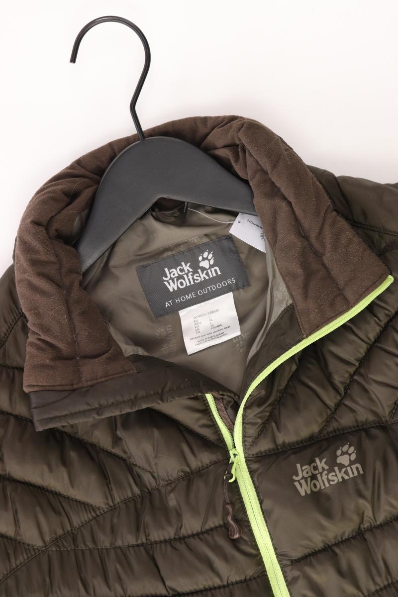 Jack Wolfskin Steppweste Gr. L braun aus Polyester