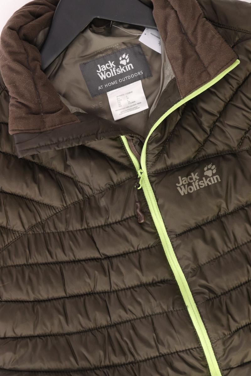 Jack Wolfskin Steppweste Gr. L braun aus Polyester