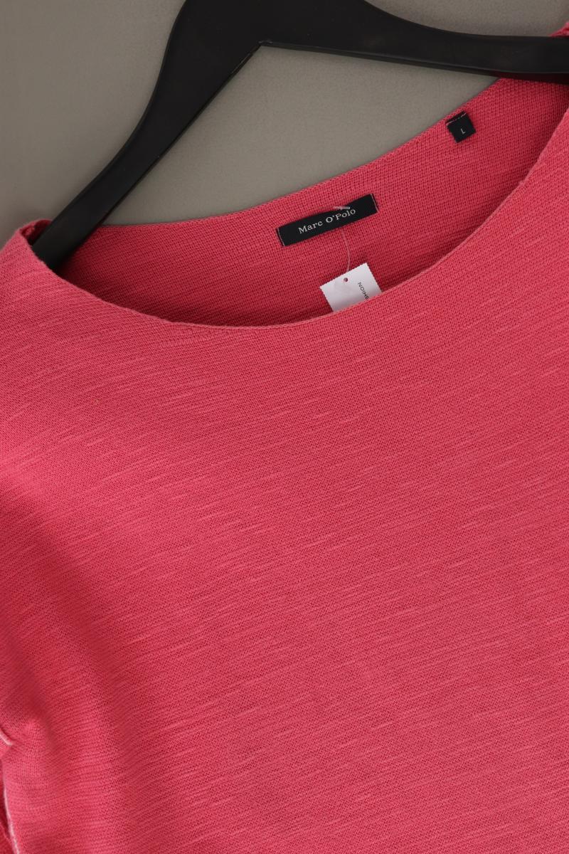 Marc O'Polo Feinstrickpullover Gr. L rosa aus Baumwolle