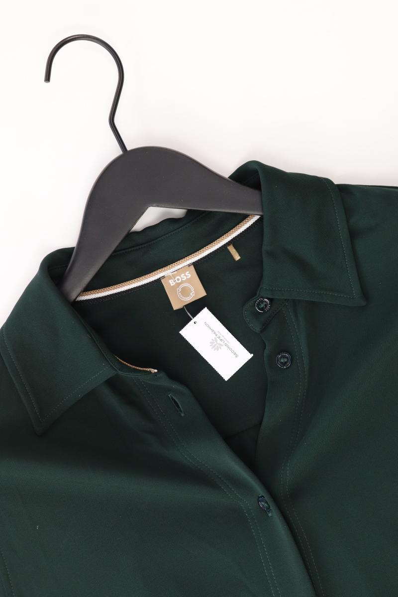 BOSS by Hugo Boss Jerseykleid Gr. S Langarm grün aus Viskose