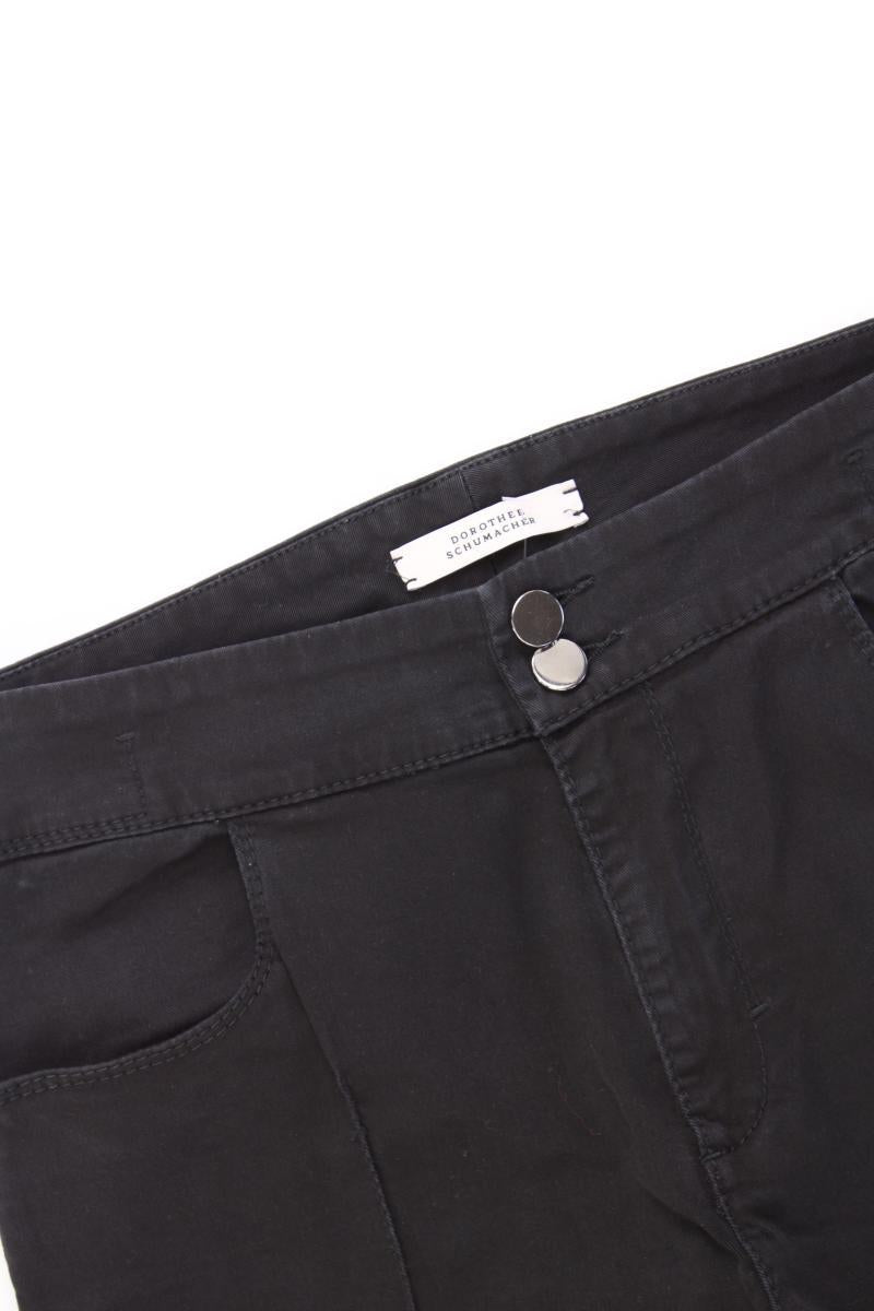 Dorothee Schumacher Hose Gr. 38 schwarz aus Baumwolle