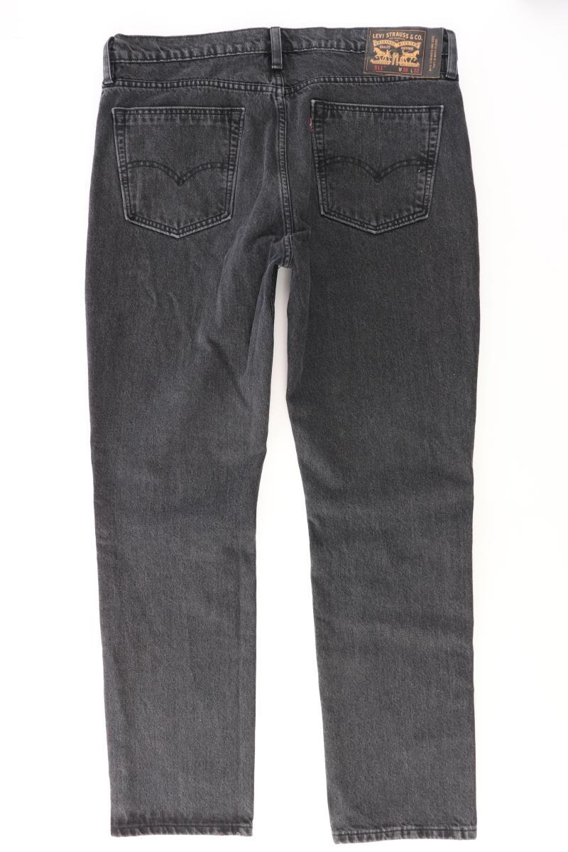 Levi's Straight Jeans für Herren Gr. W38/L32 Modell 511 grau aus Baumwolle