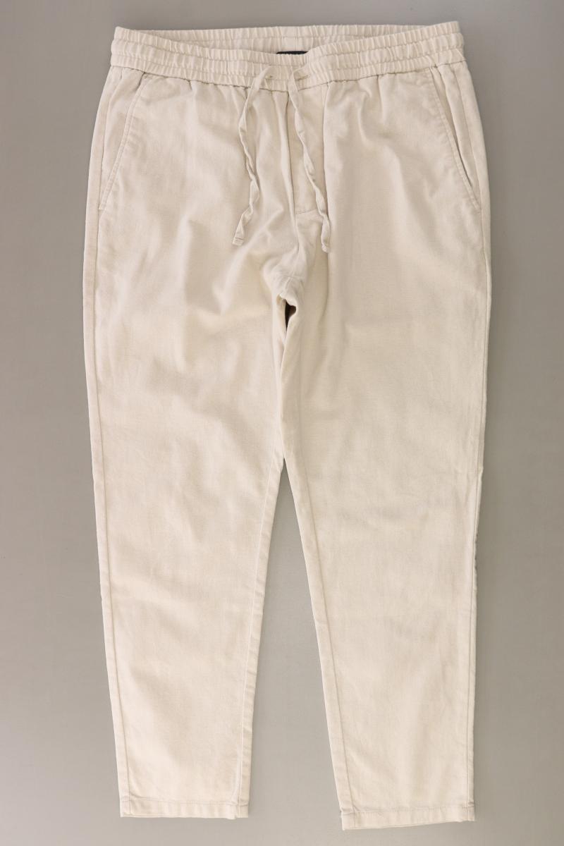 ONLY & SONS Stoffhose für Herren Gr. L creme aus Baumwolle