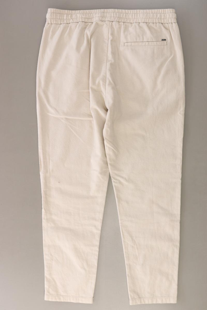 ONLY & SONS Stoffhose für Herren Gr. L creme aus Baumwolle