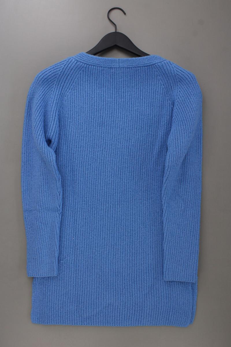 More&More Grobstrickpullover Gr. 36 blau aus Polyacryl